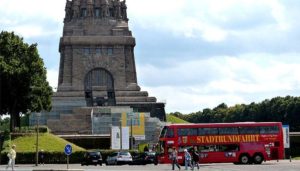 Verabredung am Völkerschlachtdenkmal