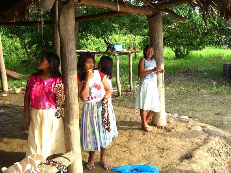 Indianer Frauen im Orinocodelta