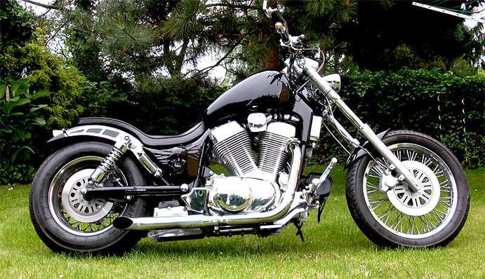 ZIEGER Portatarga Laterale Per Suzuki Intruder VS 600 750 800 1400 – Con Kit Luci LED