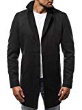 OZONEE Herren Wintermantel (schwarz)