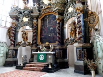 Naumburg Altar Wenzelskirche von der Seite wenzelskirche naumburg 003