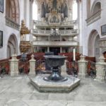 Blick in die Wenzelskirche vom Altar aus