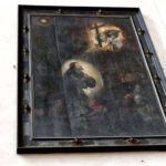Altes Gemälde in der Kirche