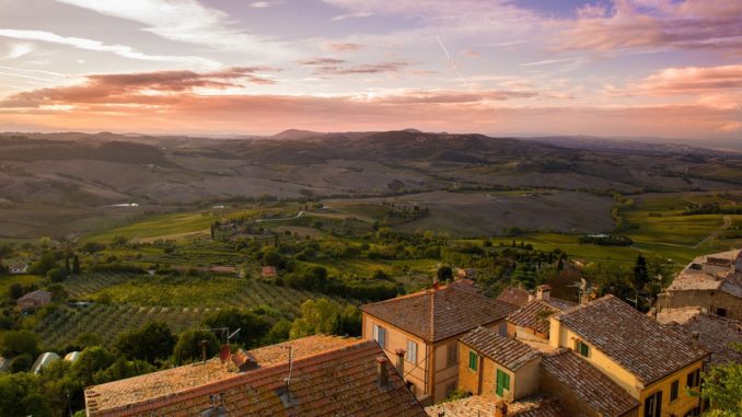Die sagenhafte Landschaft der italienischen Toskana verspricht einzigartige Ausblicke