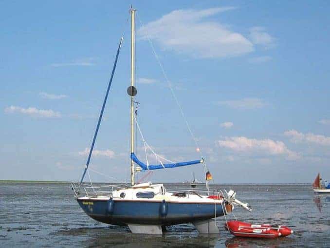 Was bedeutet an der Nordsee "Trockenfall im Watt"?