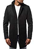 OZONEE Herren Wintermantel (schwarz)