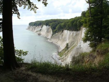 Romantische Kreidefelsen auf Rügen ruegen kreidefelsen