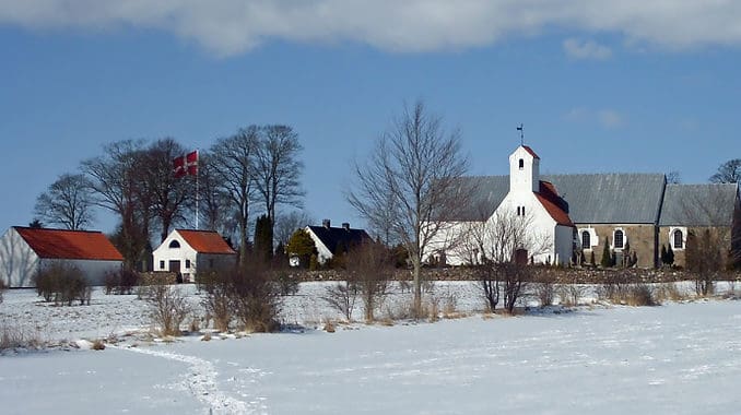 Dänemark im Winter