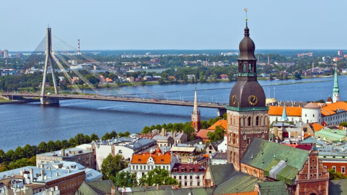 Riga in Lettland
