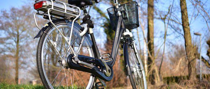e-Bike in der Natur von NRW