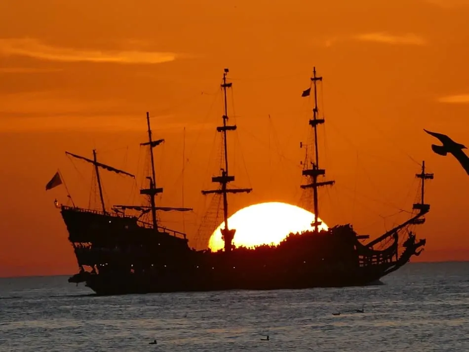 Piratenschiff in Ustka
