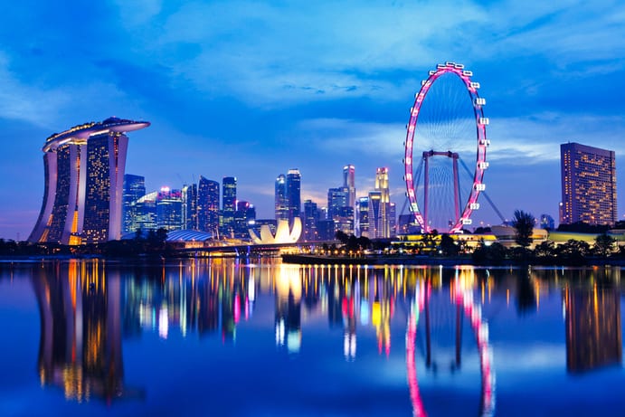Stadtbild von Singapore