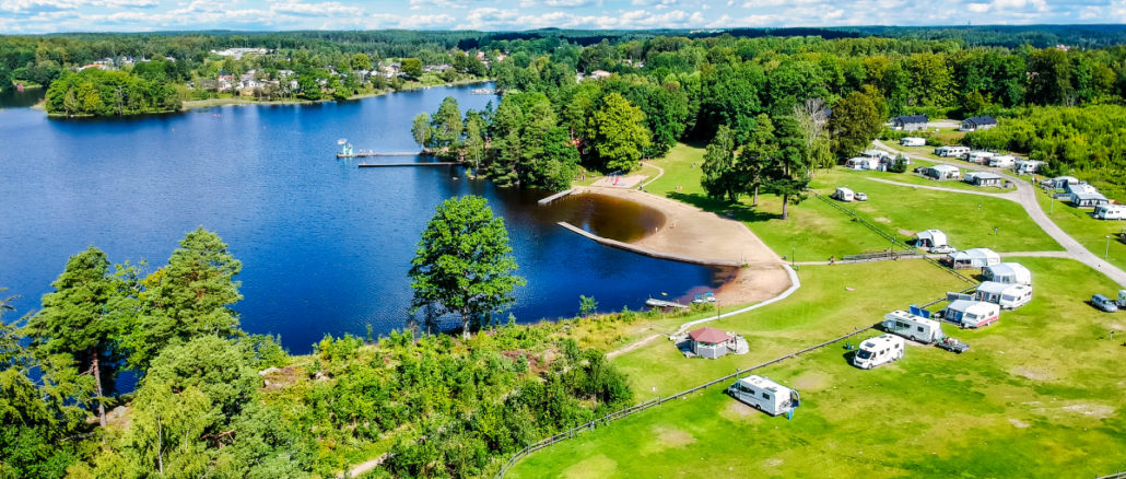 Camping in Schweden