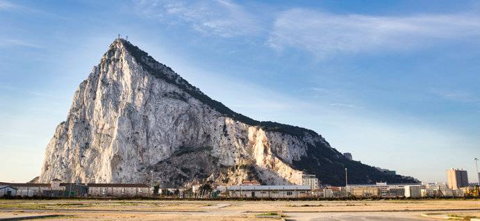Felsen in Gibraltar