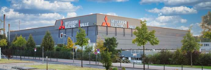 Mitsubishi Electric Halle in Düsseldorf