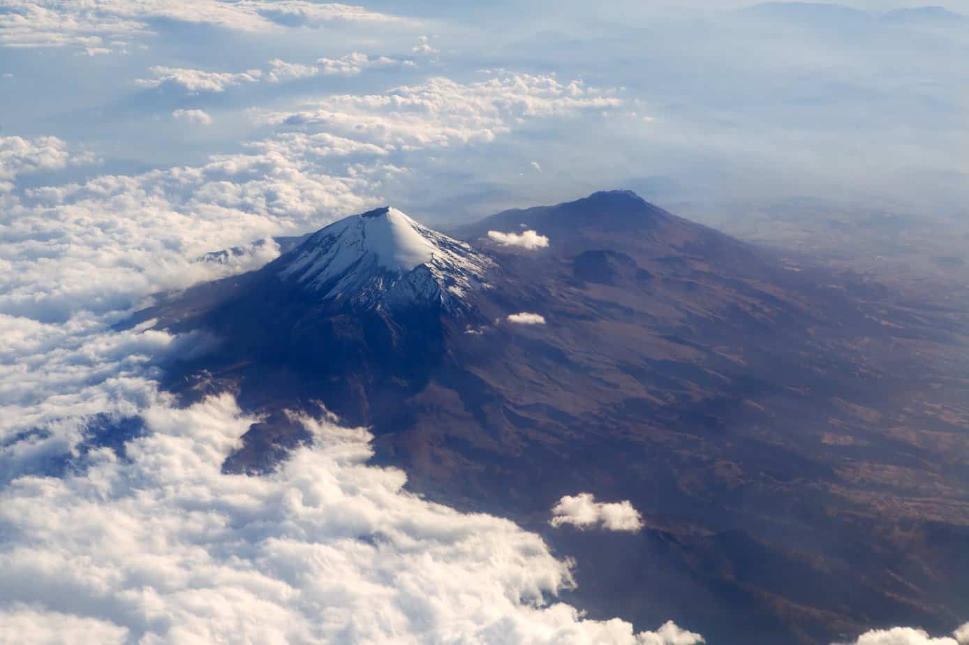 Popocatépetl in Mexiko