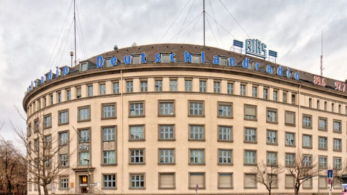 Gebäude des RIAS und von Deutschlandradio Kultur in Berlin-Schöneberg