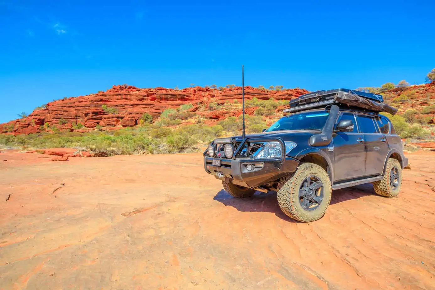 Unterwegs mit dem Jeep in Australien 