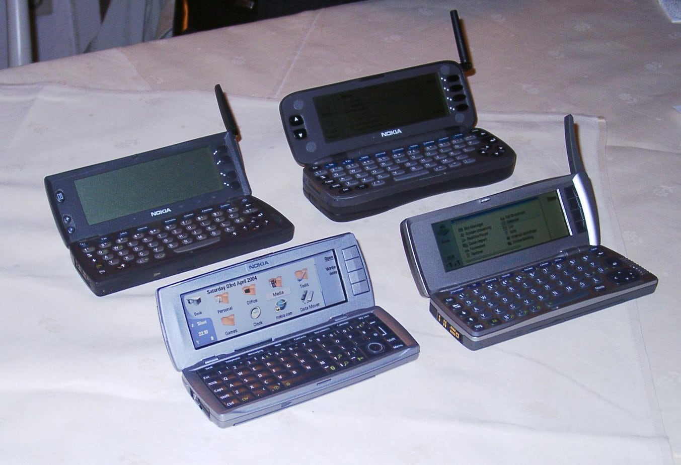 Die Anfänge der Smartphones, Beispiel Nokia Communicator von 1996
