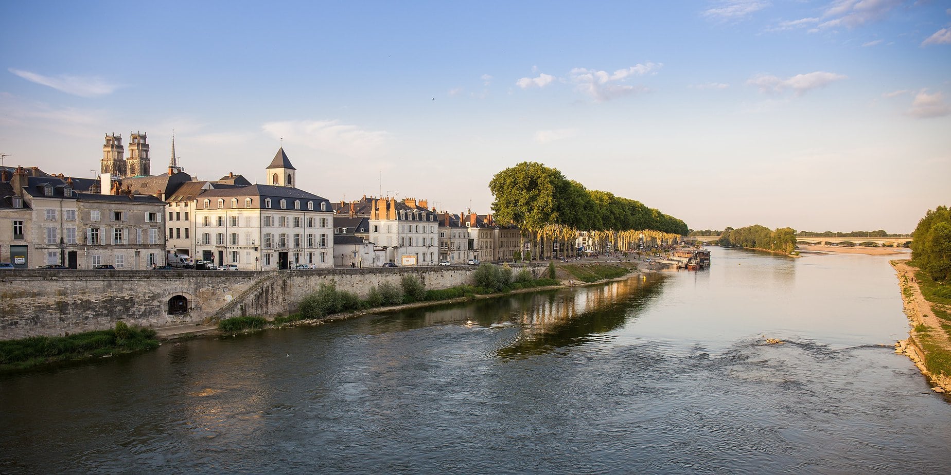 Die Loire bei Orléans