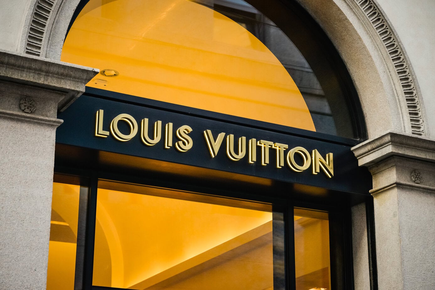 Louis Vuitton Store in Mailand