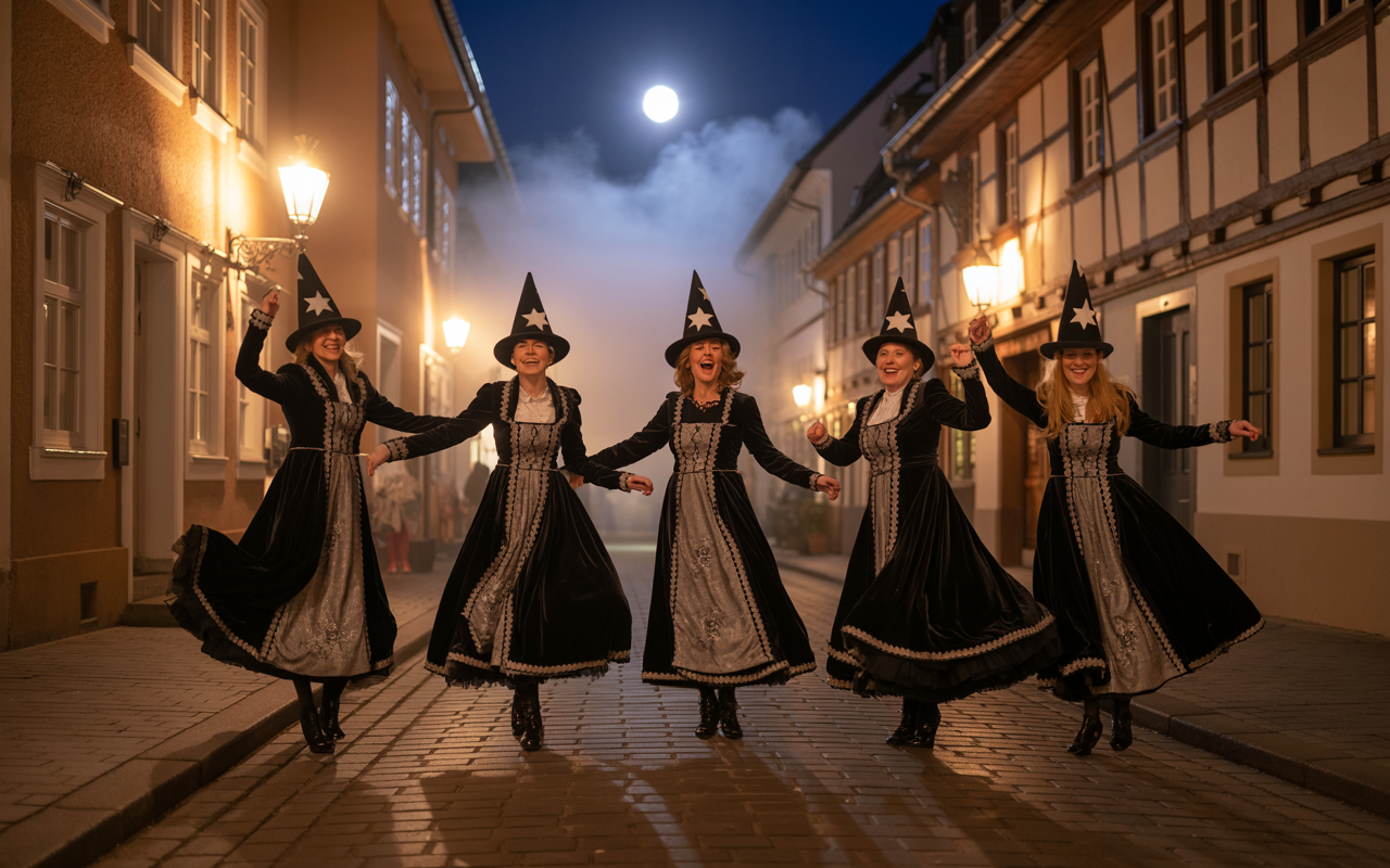 Zauberhaft unterwegs: Hexenkostüme für Halloween, Fasching & Kindergeburtstag Wenn Hexen durch die Straßen tanzen