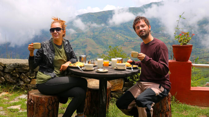Frühstück in Nepal Frühstück in Nepal