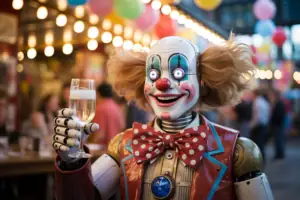 KI als Clown