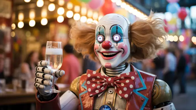 KI als Clown