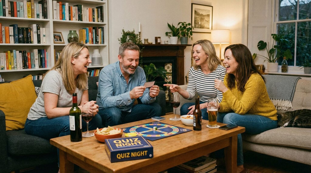 Quizspiel zu Hause